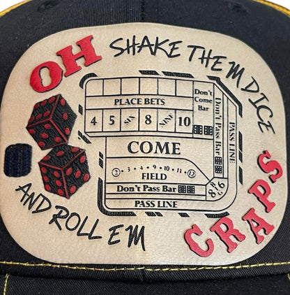 Oh, Craps Gaming Hat